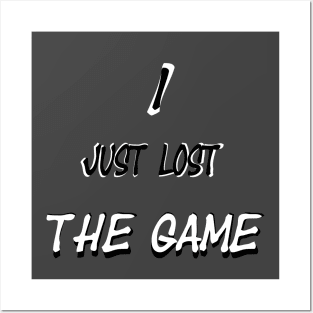 I just lost the Game Posters and Art